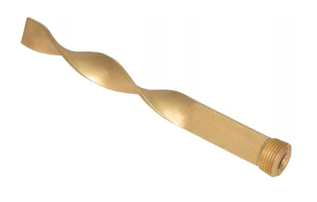 Přepážka spirálová, kónický závit